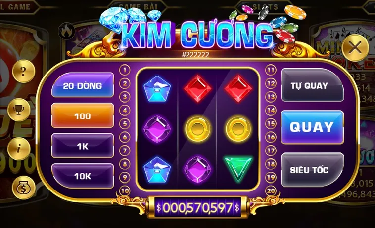 Trải Nghiệm Đỉnh Cao Trò Chơi Nổ Hũ Kim Cương Tại 77Ball Thắng Lớn